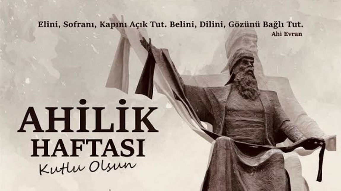 Ahilik Haftası Kutlu Olsun